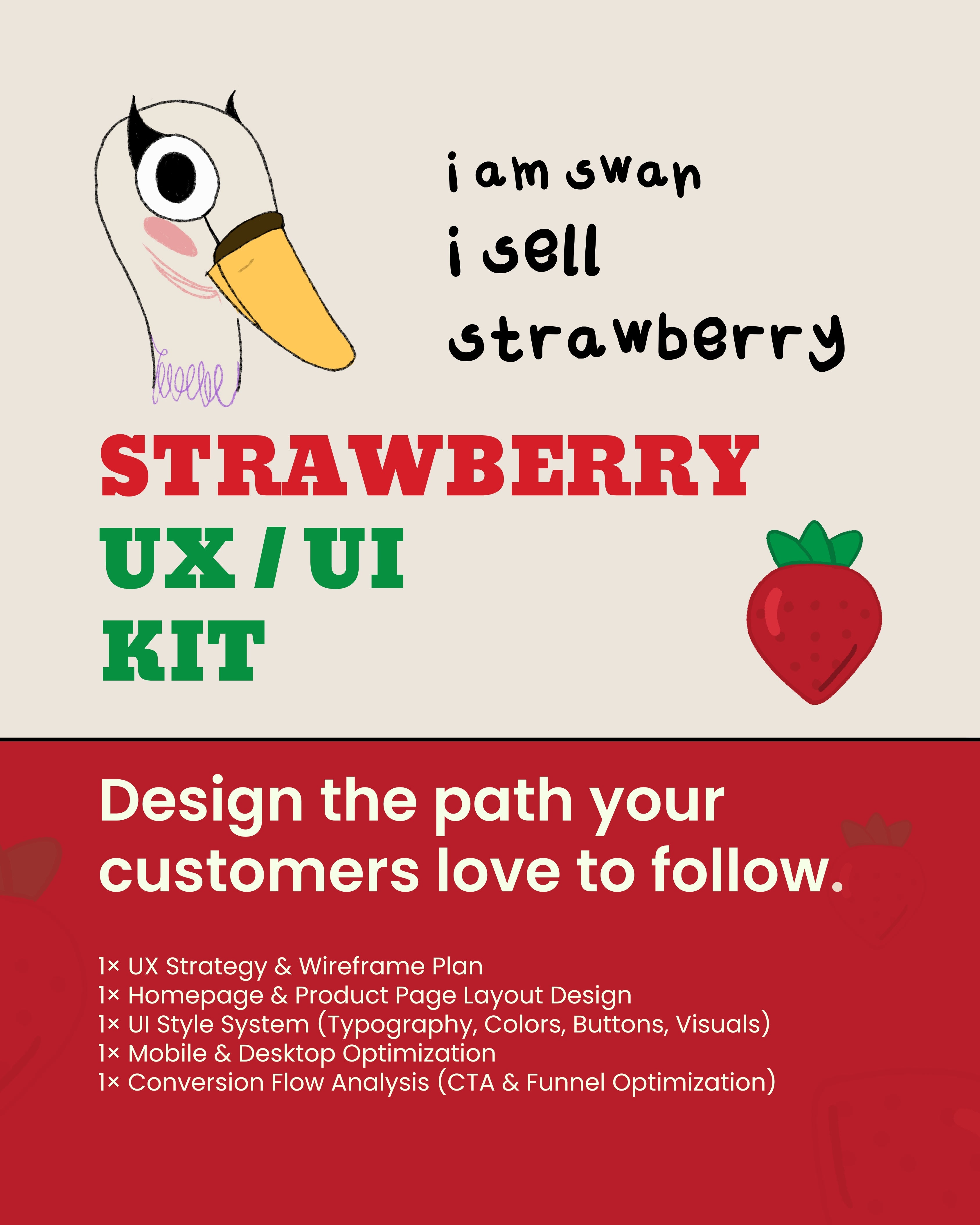 UX/UI Wireframe & Conversion